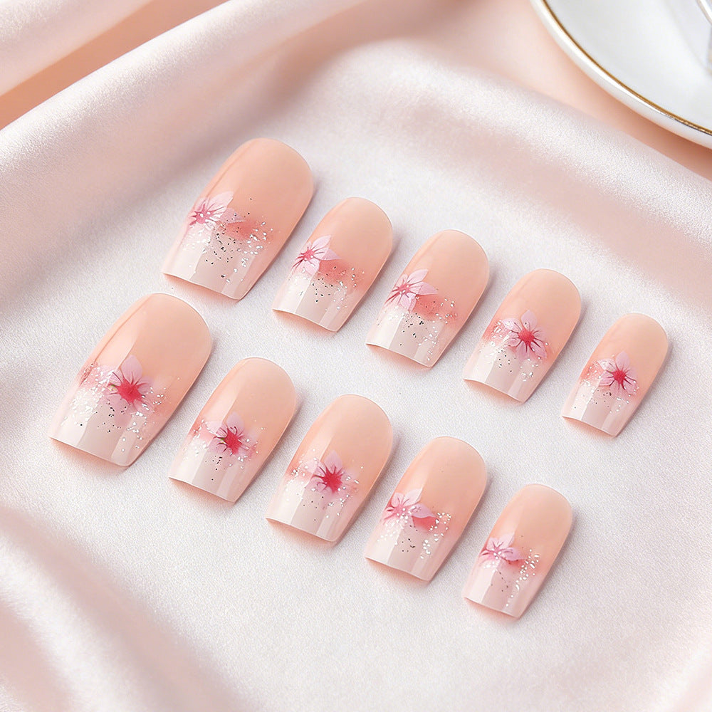 Floral Ombre Nail Art Set Karnz