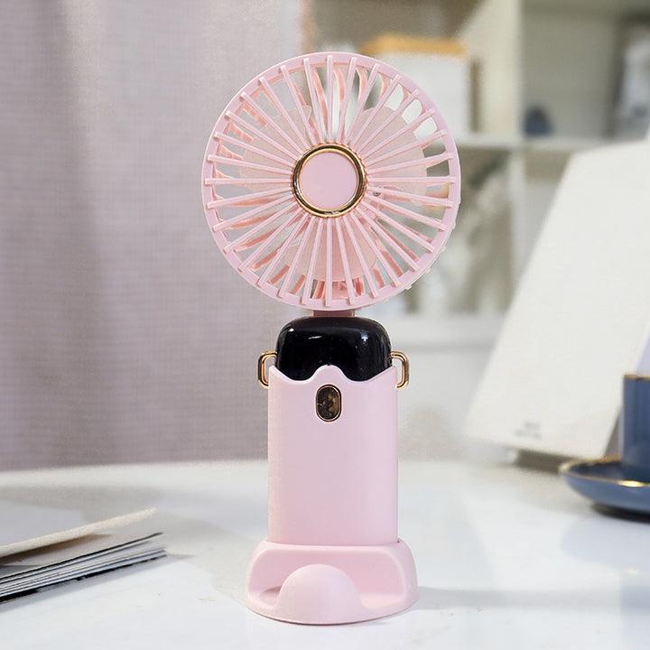 Damen Tragbarer Handventilator mit USB-Ladefunktion und leistungsstarker Luftzirkulation Karnz
