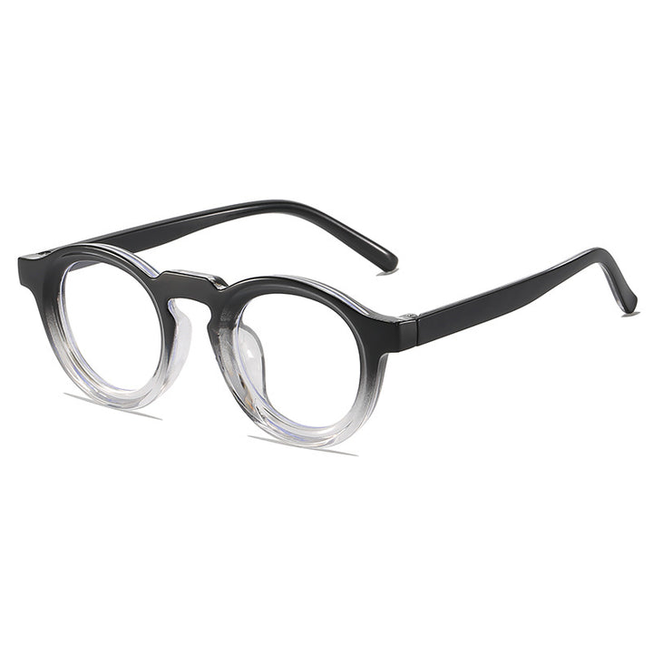 Retro-inspirierte klare Rahmenbrille Karnz