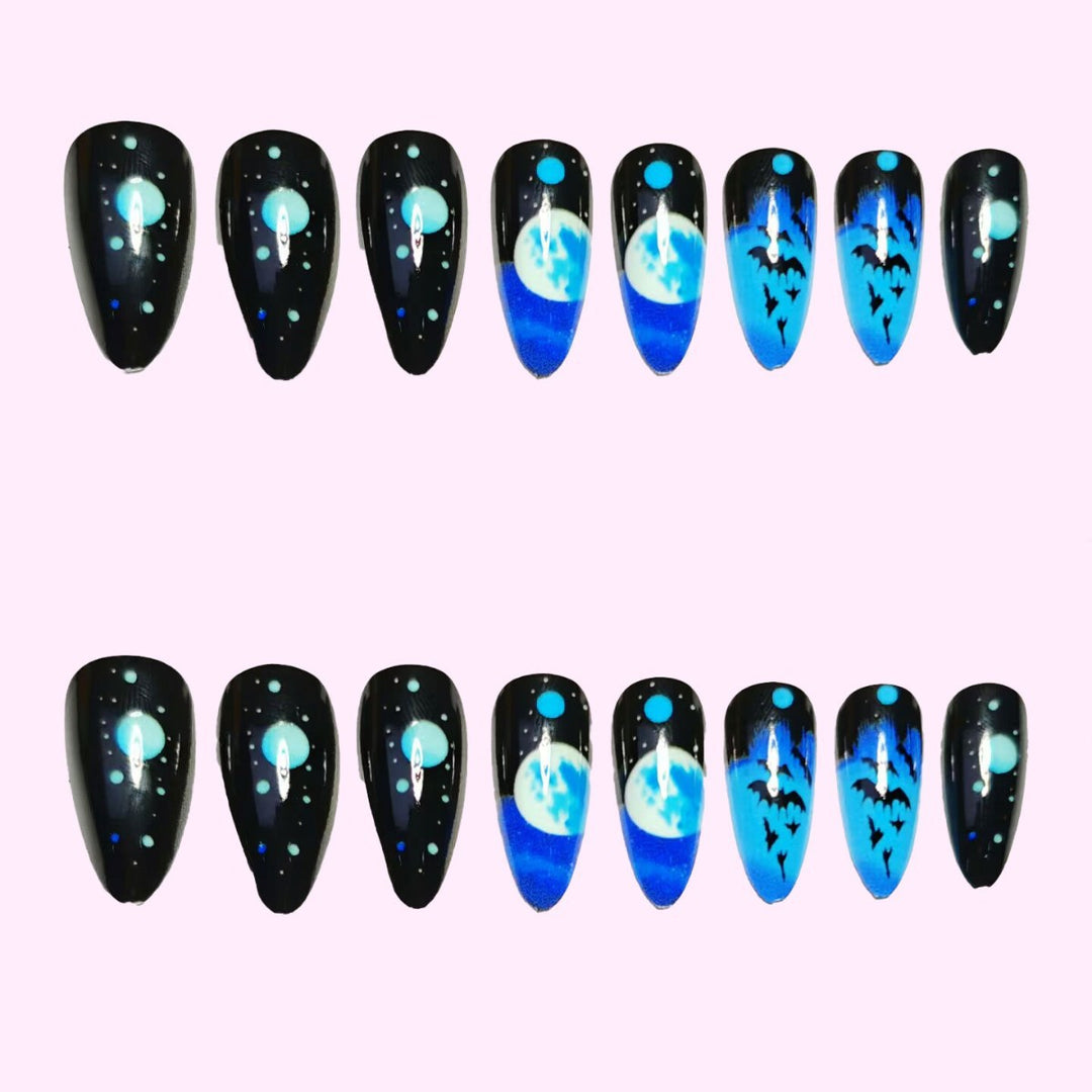 Künstlerische Halloween-Themen-Nageltipps