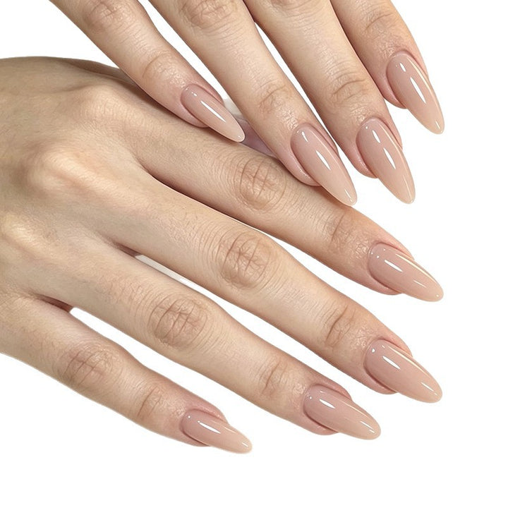 Elegante mandelförmige Acryl-Nagelverlängerungen Karnz 1789915564