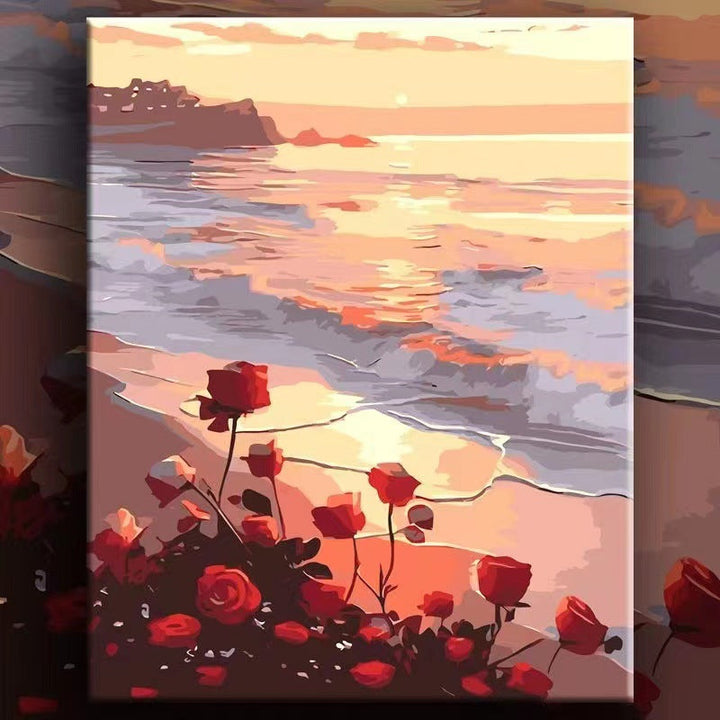 Floral Landscape Leinwandkunst Karnz