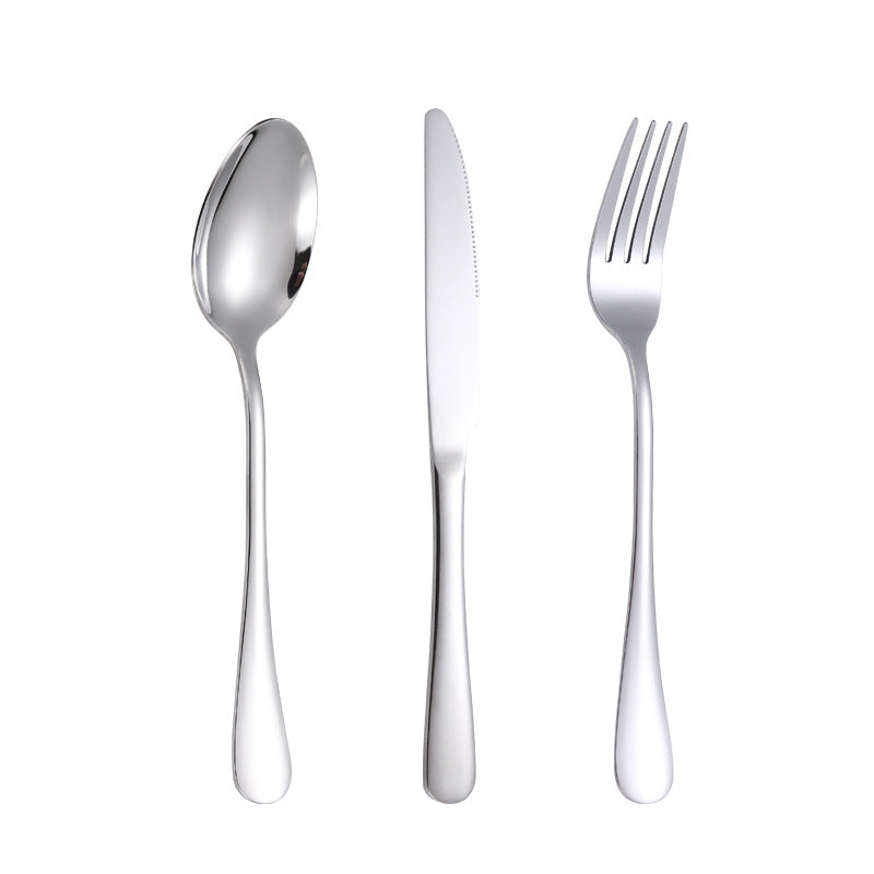 Elegantes Edelstahl-Besteckset mit Ergonomischem Griff Karnz