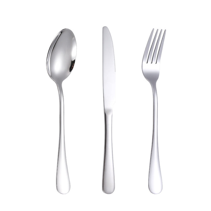 Elegantes Edelstahl-Besteckset mit Ergonomischem Griff Karnz