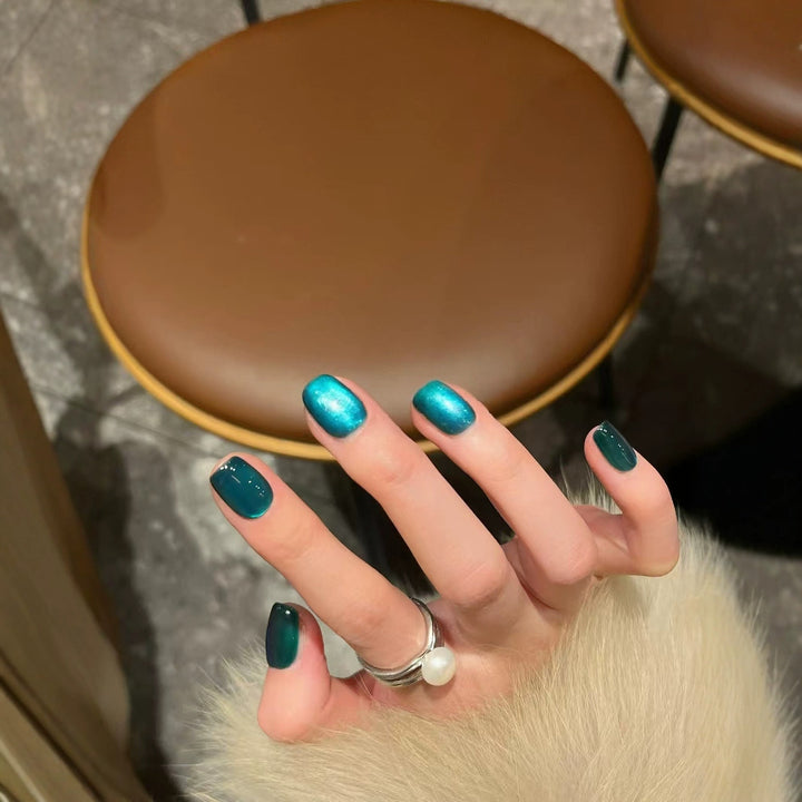 Glänzendes Ombre-Nagelkunst-Set Karnz