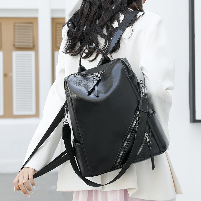 Modischer Multi-Reißverschluss-Rucksack Karnz
