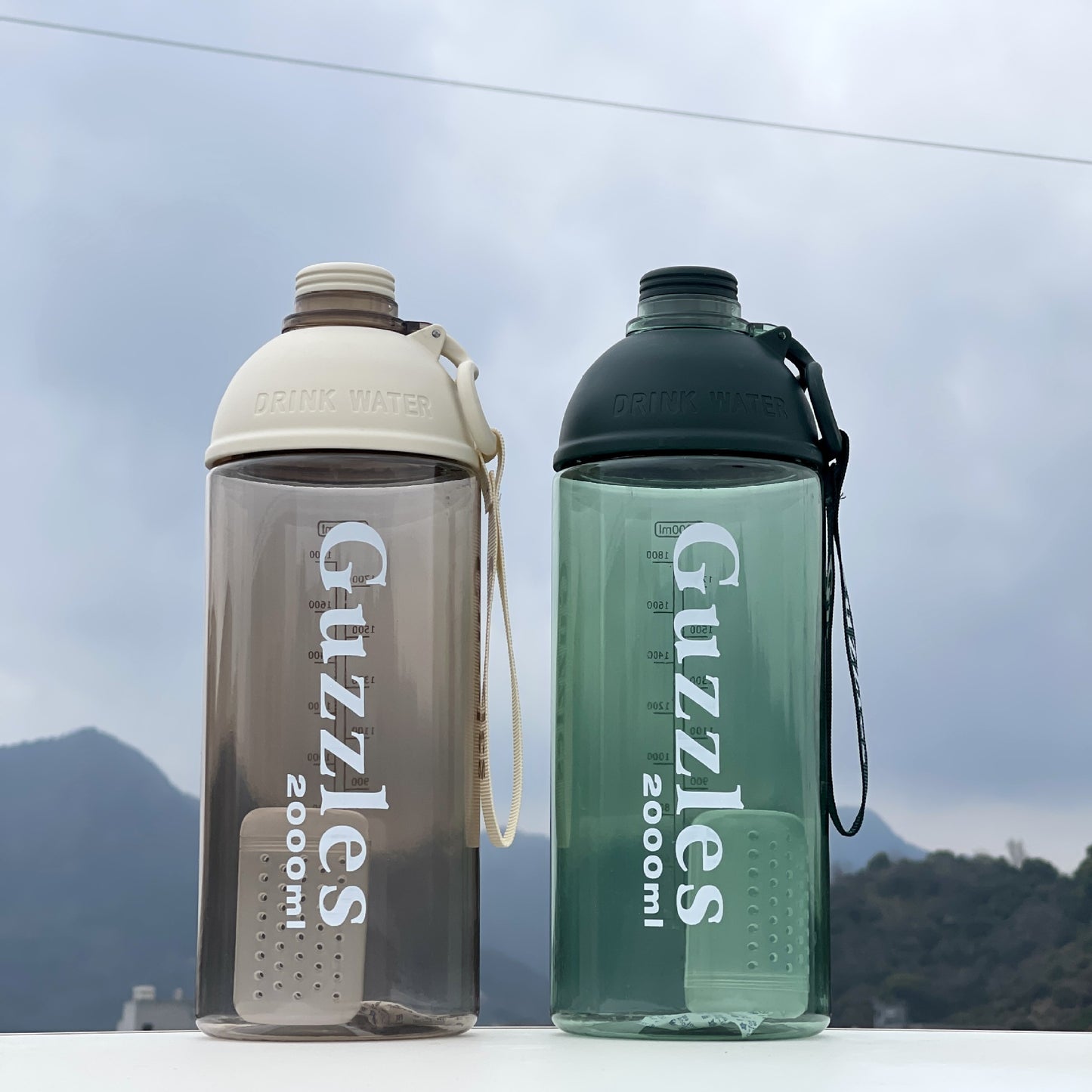 Unisex Großvolumen Trinkflasche Karnz