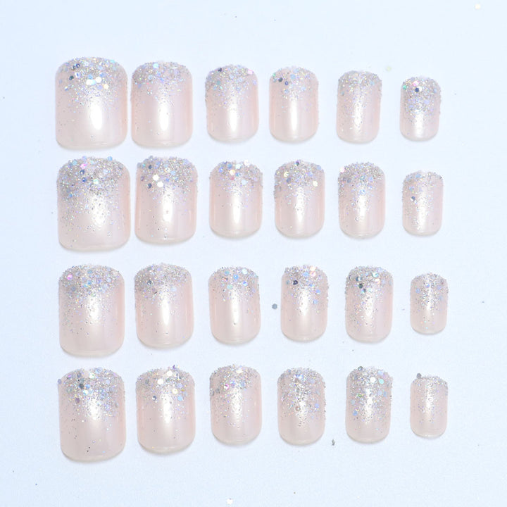 Glitzernde Press-On Nagelkollektion Karnz