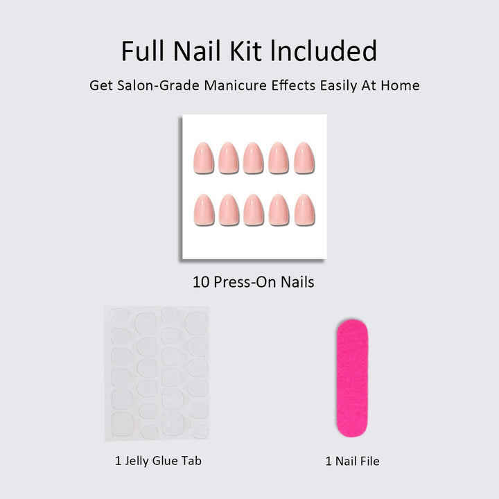 Kunstnagelset mit floralen Akzenten und zartem Glitzereffekt Karnz
