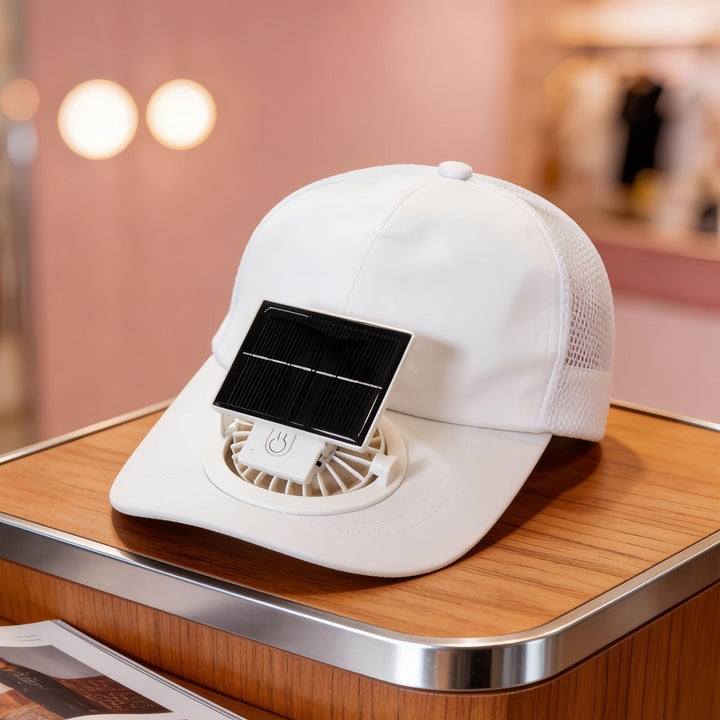 Unisex Kühlungs-Hut mit integriertem Solarlüfter Karnz