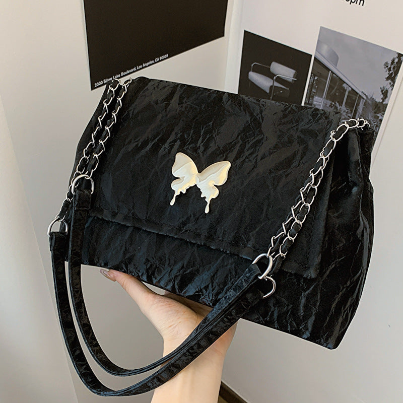 Chic Schmetterlingsakzent Lässige Handtasche Karnz