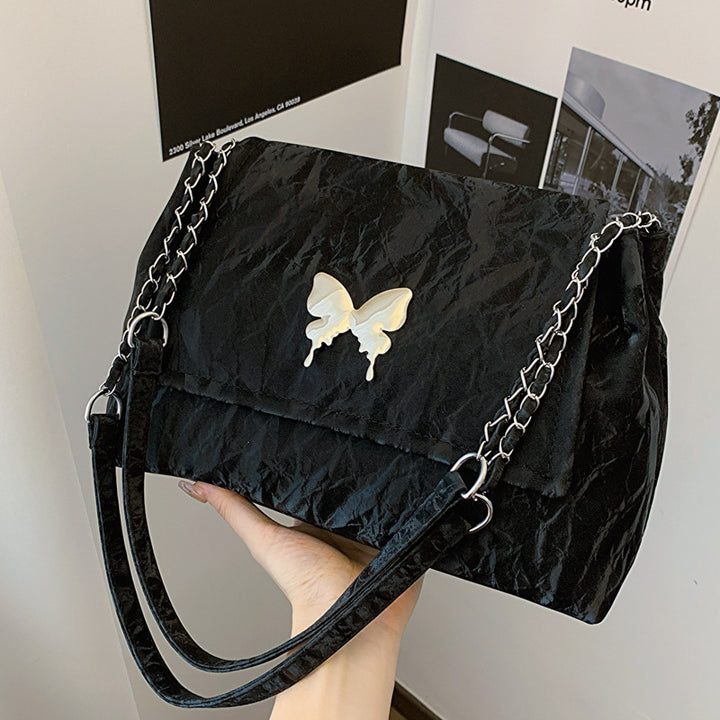 Chic Schmetterlingsakzent Lässige Handtasche Karnz