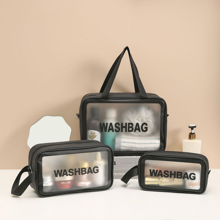 Transparente Reise-Waschtasche Karnz