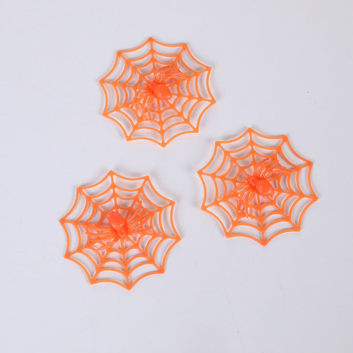 Dekorative Spinnennetz Aufkleber