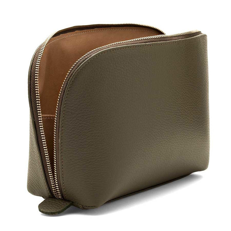 Premium Leder Kosmetiktasche