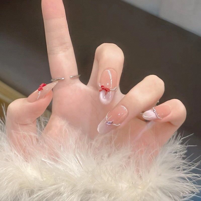 Premium ozean-inspirierte Press-On Nagelerweiterungen Karnz