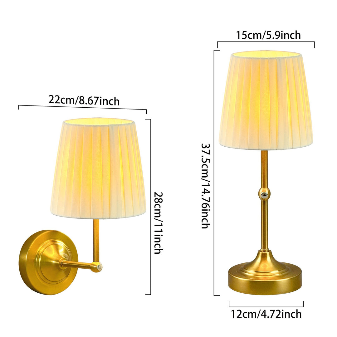 Elegante moderne Wandleuchte