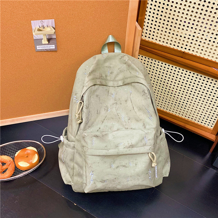 Stylische lässige Blitzdruck-Rucksack