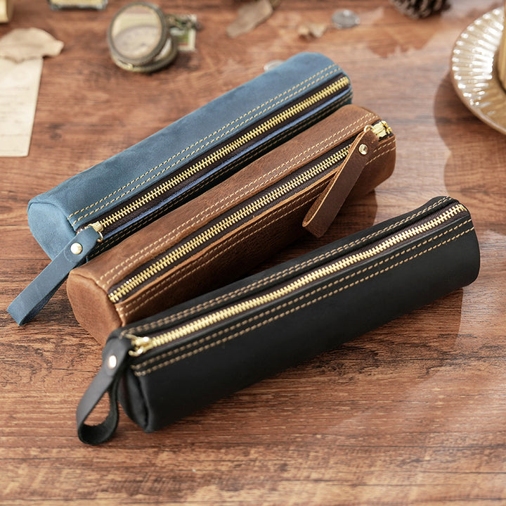 Stylische Leder Stiftetui