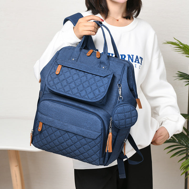 Quilted Multifunktionaler Wickelrucksack Karnz