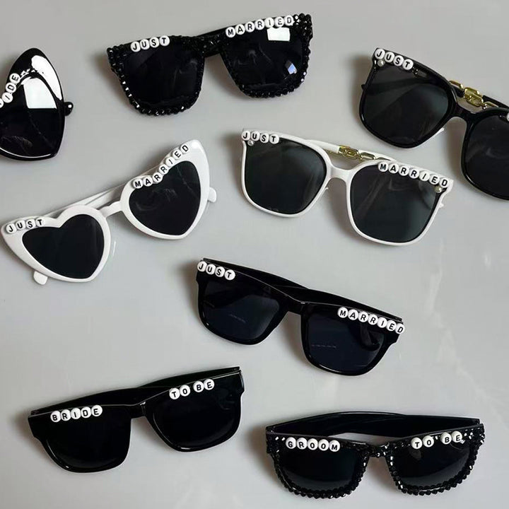 Modische Hochzeits-Themen Sonnenbrille Karnz