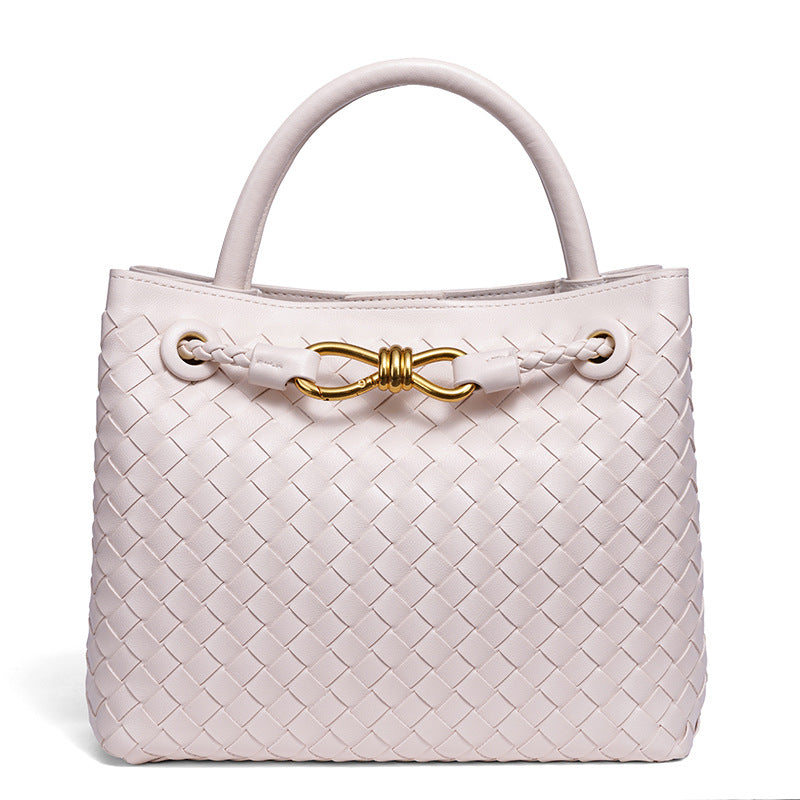 Woven Leather Tote Bag Karnz