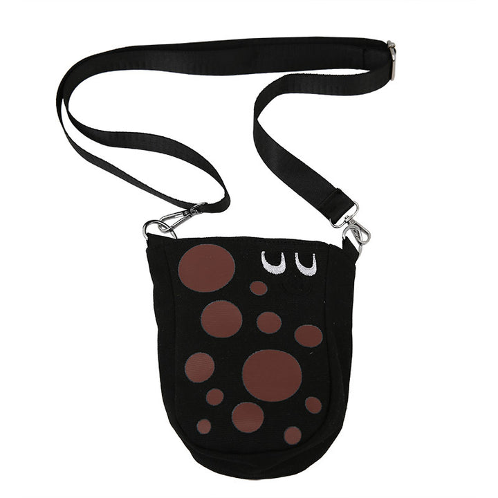 Hübsche Cartoon-Käse-Themen-Crossbody-Tasche