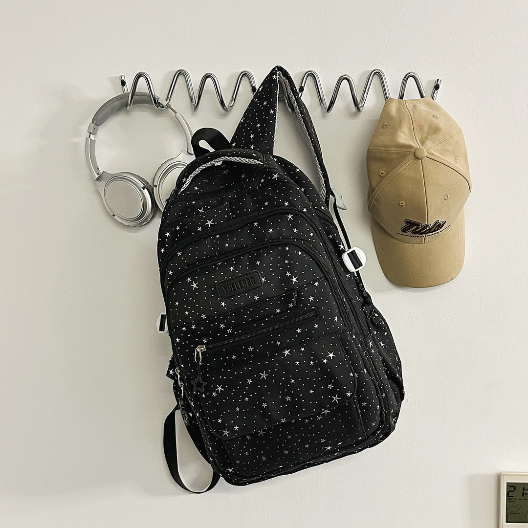 Sternmuster-Rucksack mit mehreren Fächern Karnz