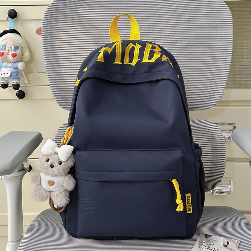 Stylische Texturierte Freizeit Rucksack Karnz