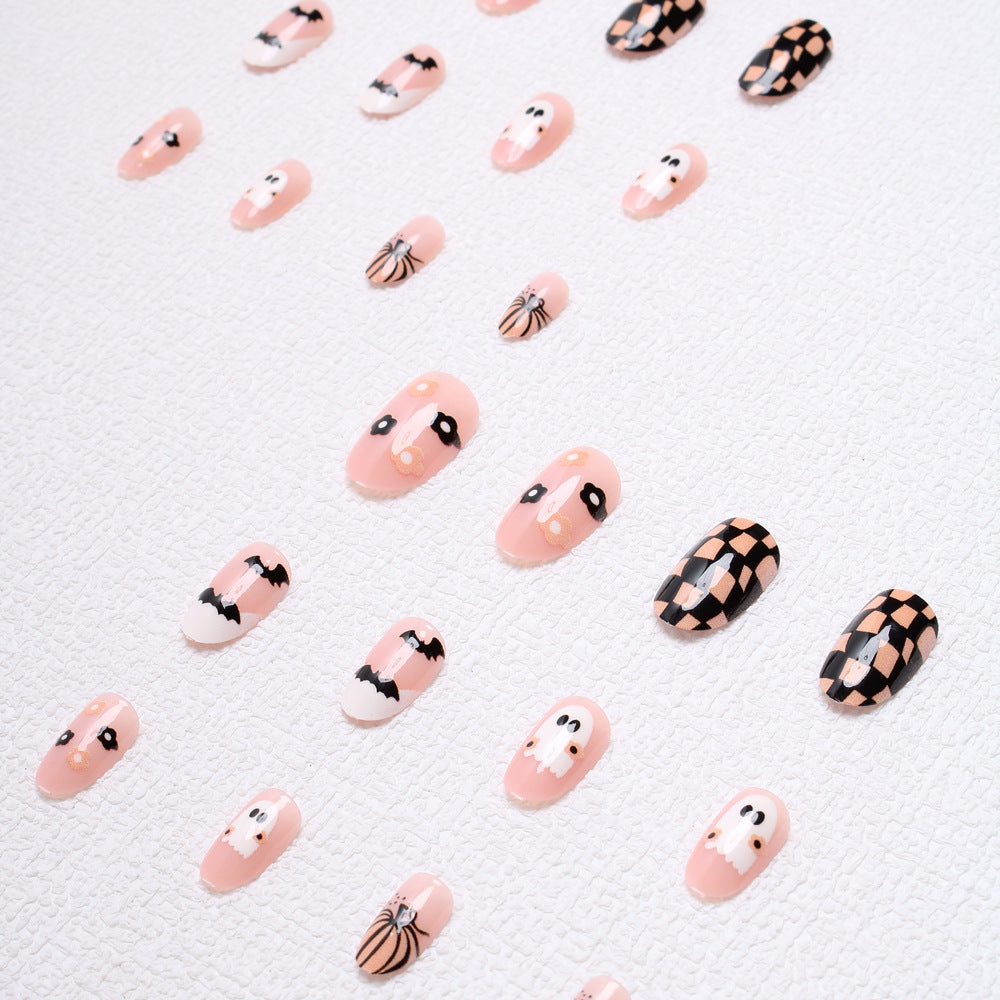 Halloween-Themen Press-On Nagelkunst Karnz 1787370325