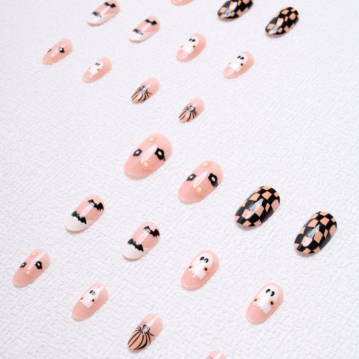 Halloween-Themen Press-On Nagelkunst Karnz 1787370325