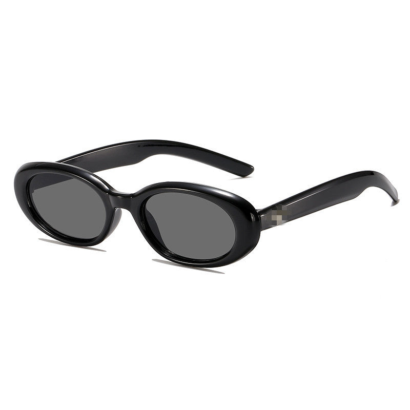 Retro Ovale Sonnenbrille Karnz