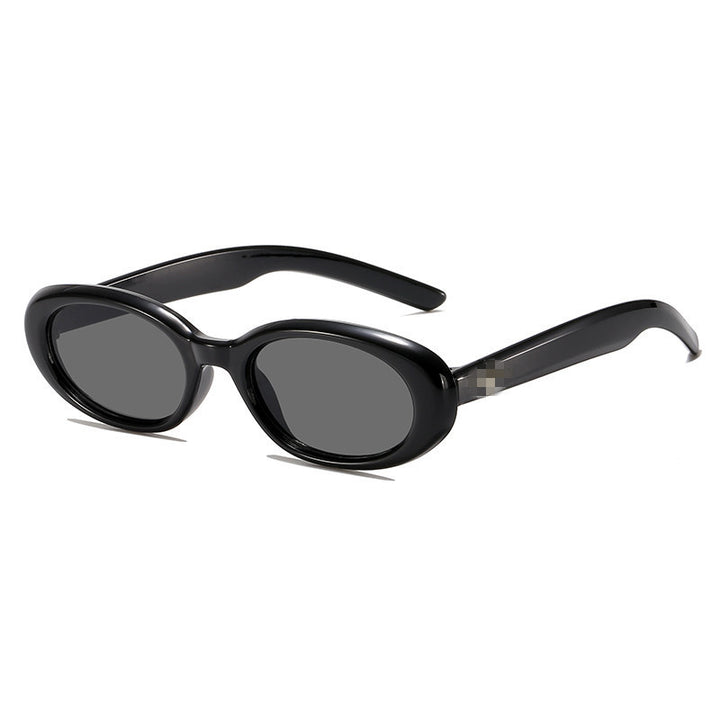 Retro Ovale Sonnenbrille Karnz