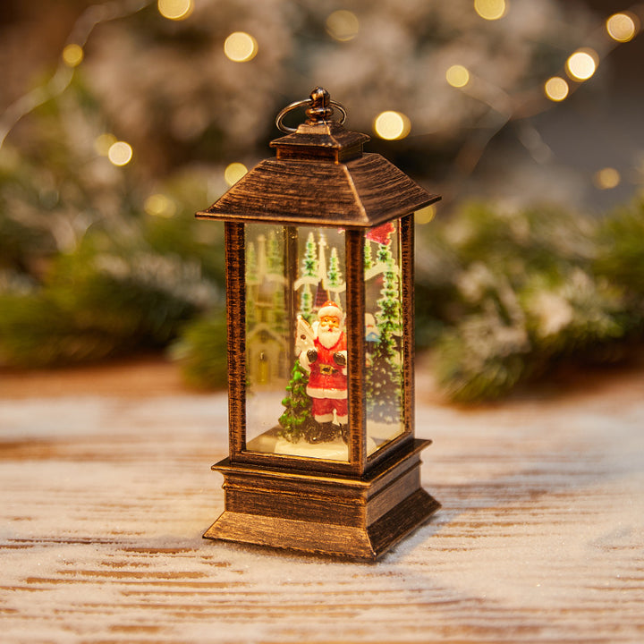 Dekorative LED Weihnachtslaterne Karnz