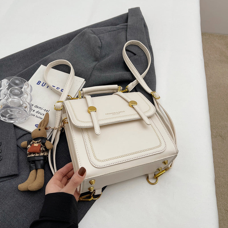 Vintage-inspirierte strukturierte Umhängetasche Karnz