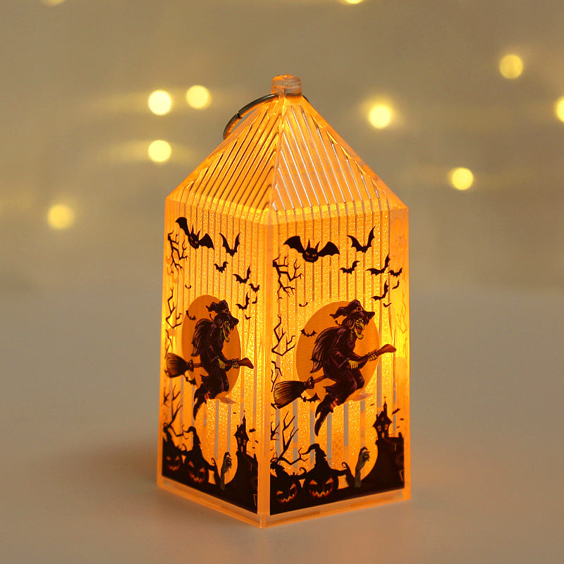 Gruselige Halloween Deko-Laterne