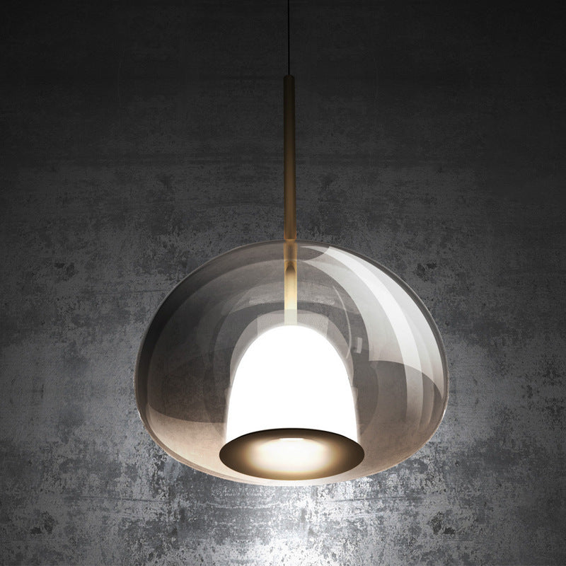 Moderne Klarglas Pendelleuchte