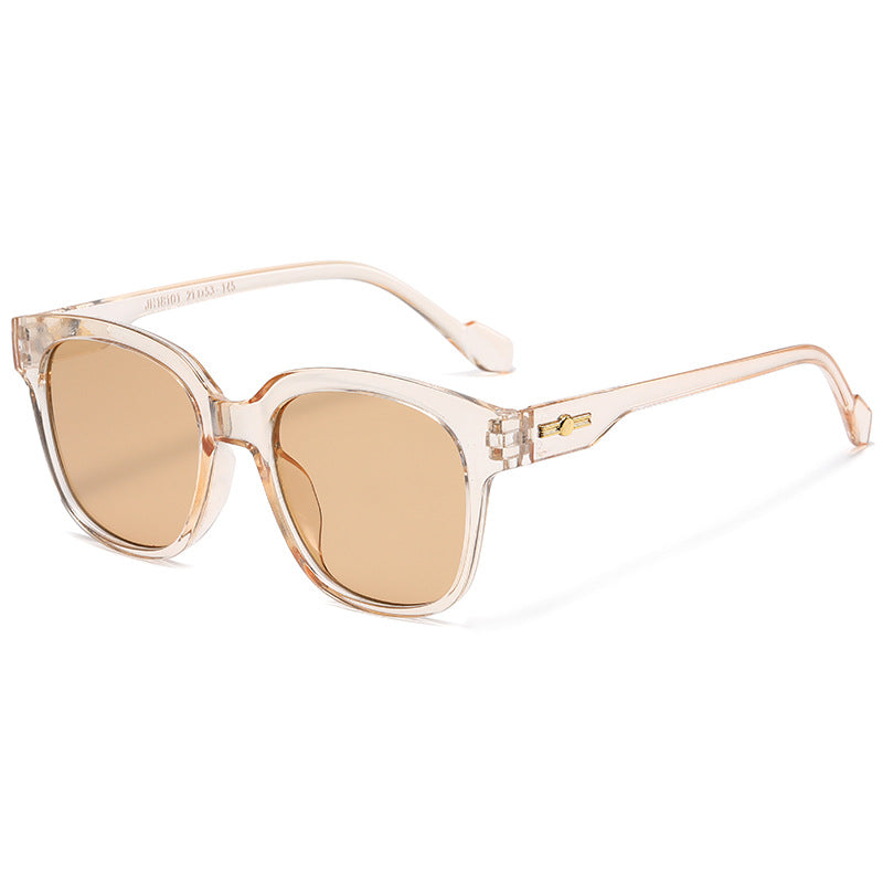 Damen Quadratische Sonnenbrille im eleganten Schildpatt-Design Karnz