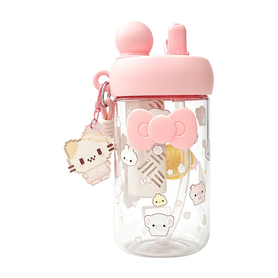 Damen Trinkflasche mit verspieltem Design Karnz