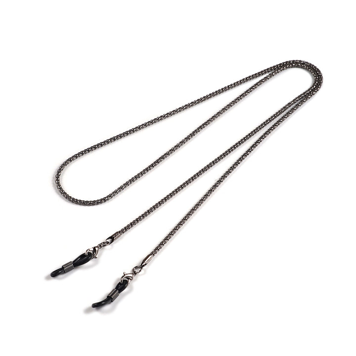 Elegante Goldene Metall Brille Kette Karnz
