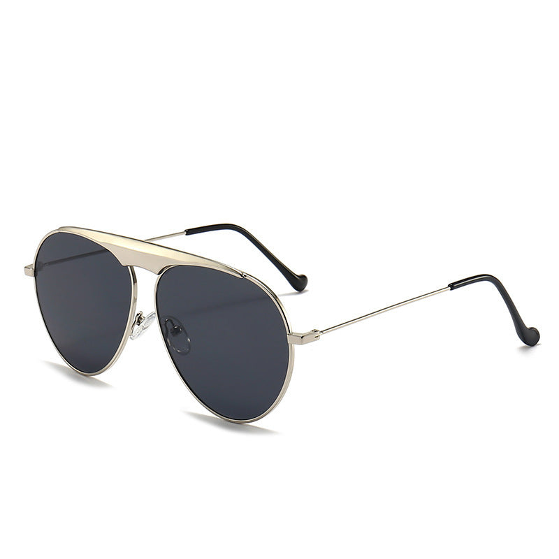 Modische Flieger-Sonnenbrille Karnz