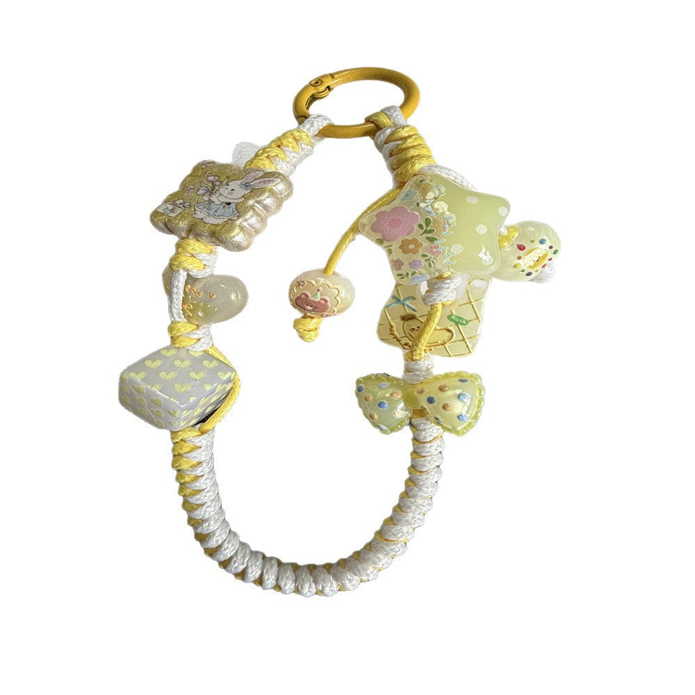 Verspielte Perlencharme-Handyband Karnz 1790134944