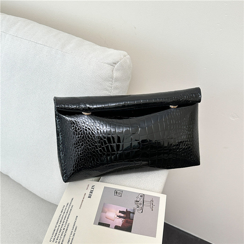 WoElegant Krokodil-Muster Clutch Tasche Karnz