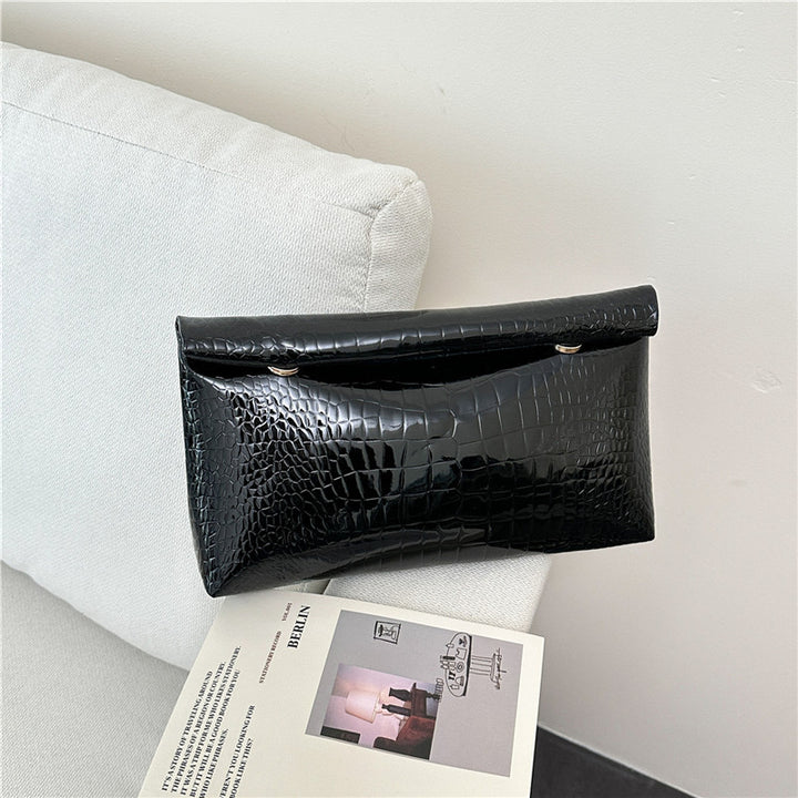 WoElegant Krokodil-Muster Clutch Tasche Karnz