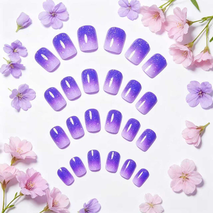 Kunstnägel mit Glamourösem Ombré-Effekt Karnz