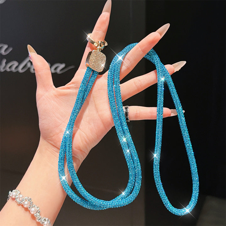 Rhinestone-besetzte Brillenband Karnz