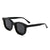 Damen oversized Sonnenbrille mit stilvollem Design Karnz