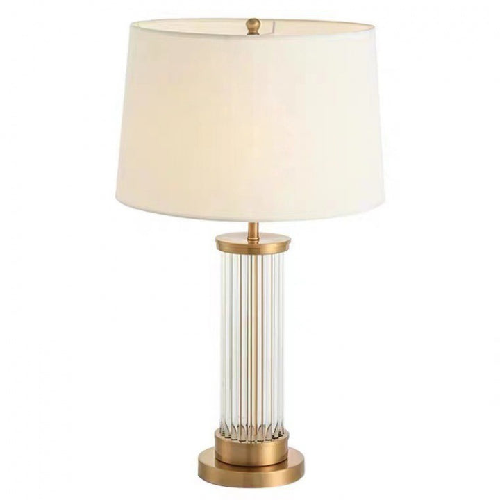 Elegante Kristallakzent-Tischlampe