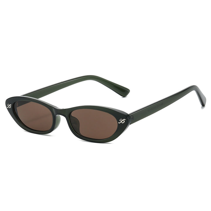 Retro-inspirierte Cat-Eye-Sonnenbrille Karnz