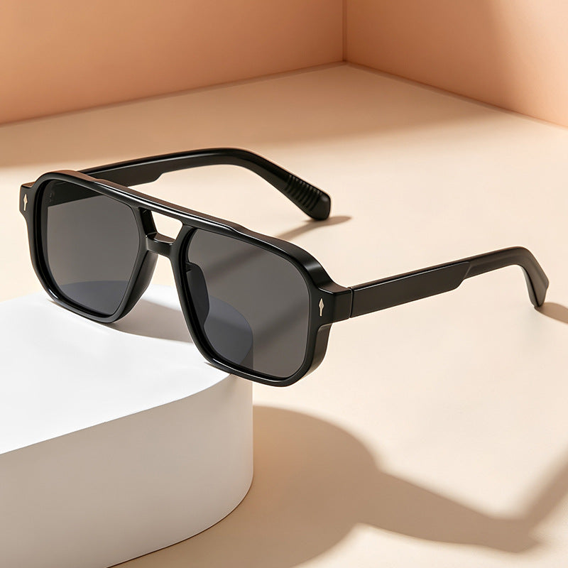 Geometrische Rahmen Sonnenbrille Karnz